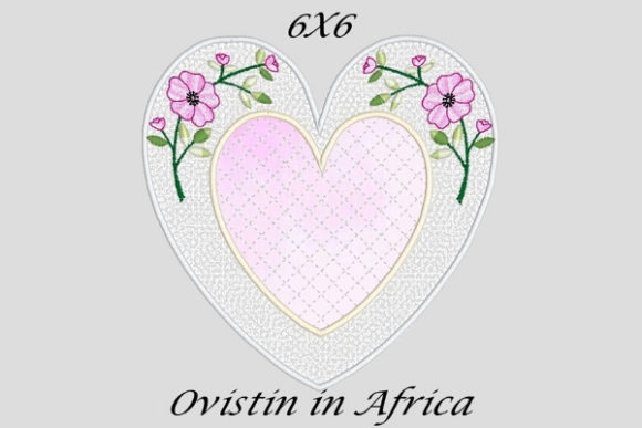 Glamorous Applique Heart Coaster: A Touch of Elegance