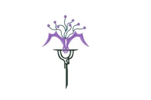 Queen Lunaria Orchid: A Versatile Embroidery Design