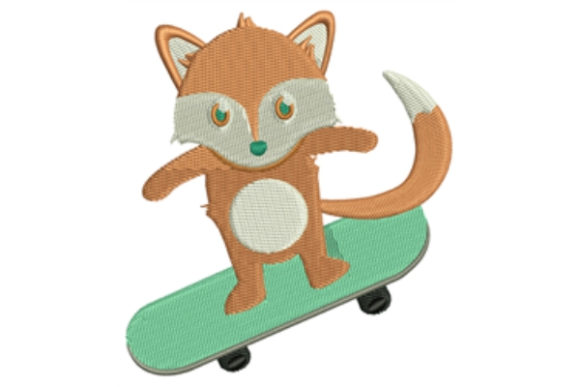 Skateboard Fox: A Charming Addition to Your Collection